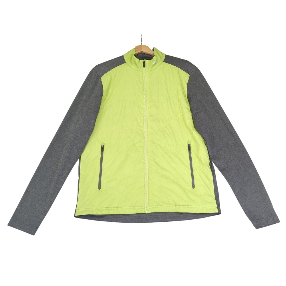KJUS Mens Retention Jacket Full‎ Zip Quilted Lightweight Size Medium Activewear